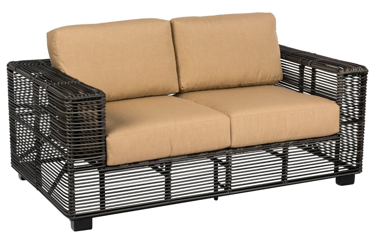 Woodard Monroe Love Seat S591021 Seating Woodard 