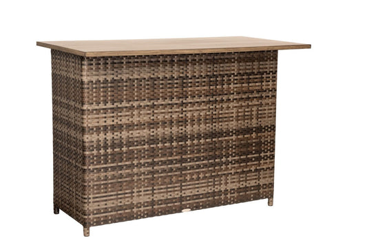 Woodard Reunion Wicker Bar Island S648411 Seating Woodard 