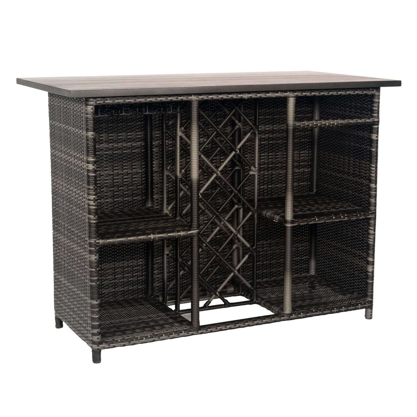 Woodard Genie Wicker Bar Island S504411