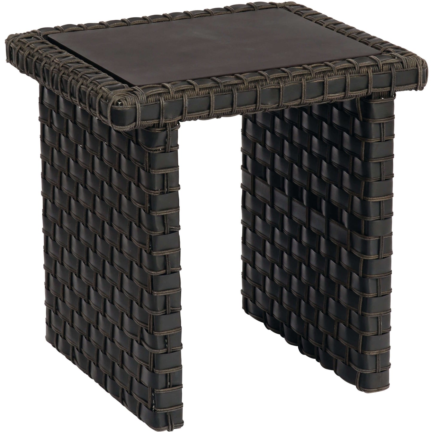 Woodard Cooper Wicker Side Table S640201