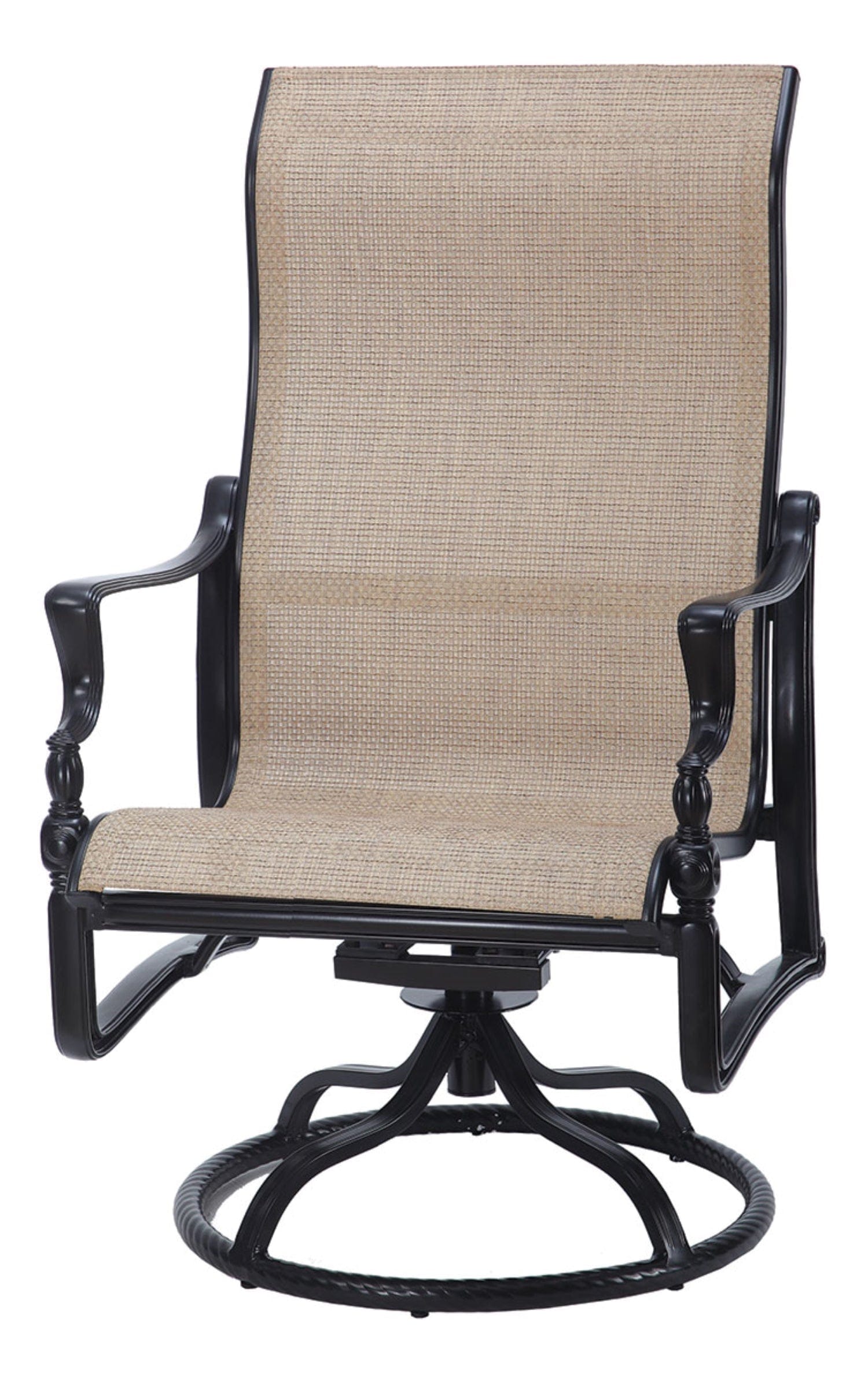 Gensun Bel Air Sling High Back Swivel Rocking Lounge Chair 50990024