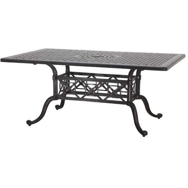 Gensun Bel Air Woven Cast Aluminum Dining Set