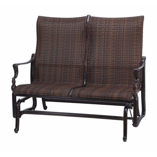 Gensun Bel Air Woven High Back Loveseat Glider 70990004