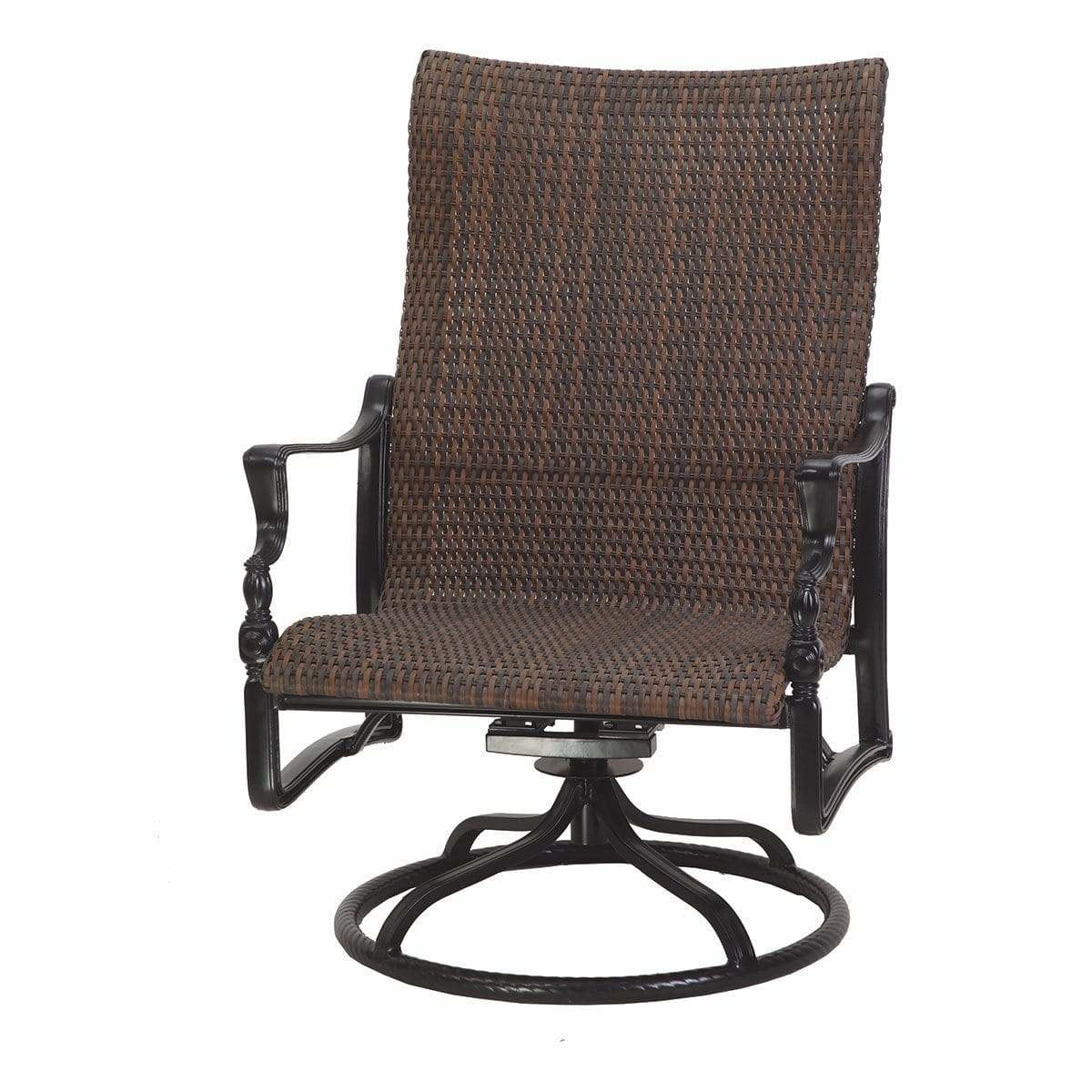 Gensun Bel Air Woven High Back Swivel Rocking Lounge Chair 70990024