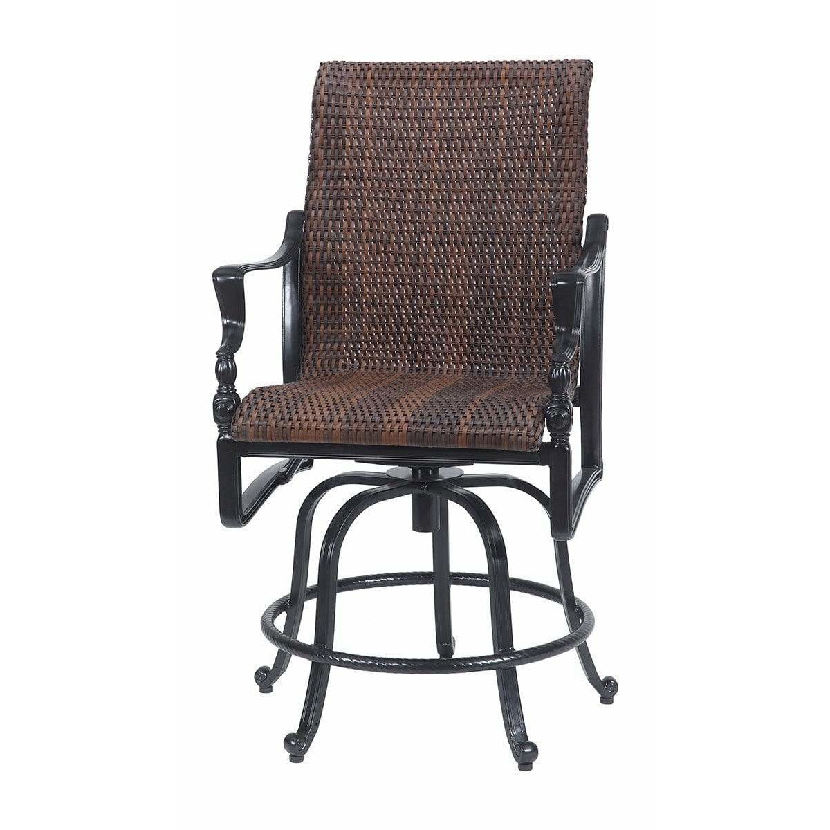 Gensun Bel Air Woven Swivel Rocking Balcony Stool 70990036