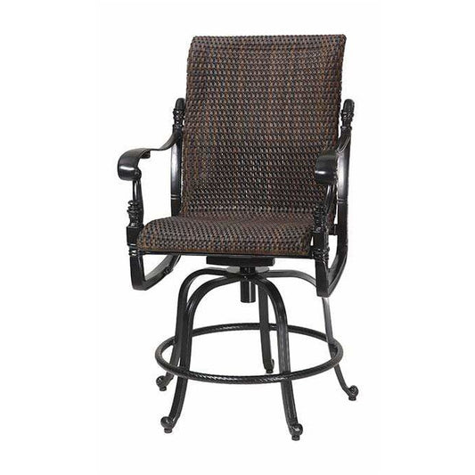 Gensun Florence Woven Swivel Rocking Balcony Stool 70230036