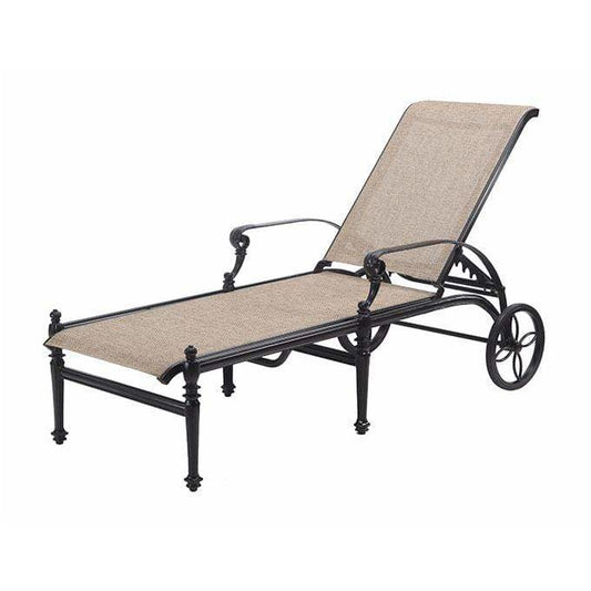 Gensun Grand Terrace Sling Chaise Lounge 51340009