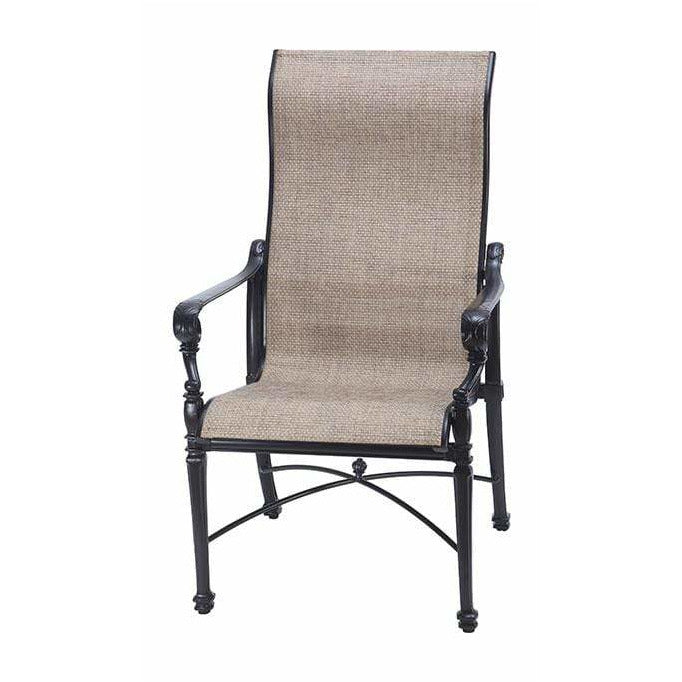 Gensun Grand Terrace Sling High Back Dining Chair 50340001