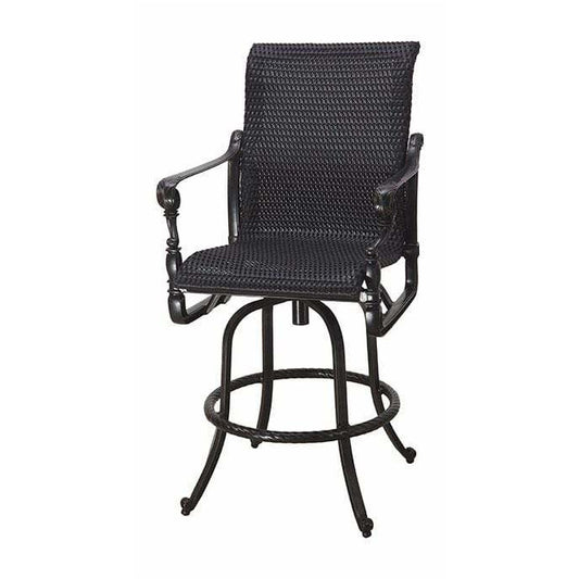 Gensun Grand Terrace Woven Swivel Bar Stool 70340007