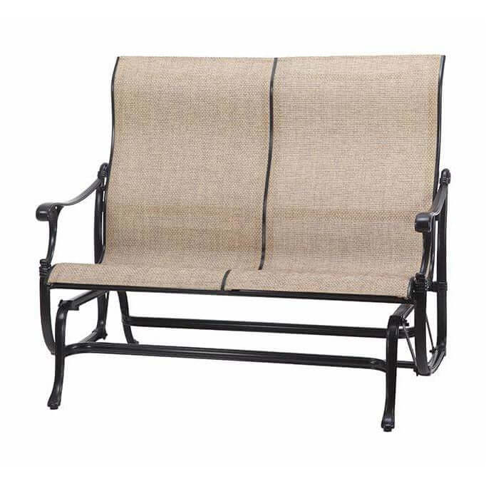 Gensun Michigan Sling High Back Loveseat Glider 50140004