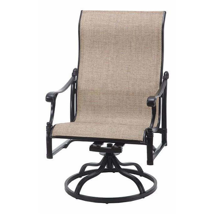 Gensun Michigan Sling High Back Swivel Rocking Lounge Chair 50140024