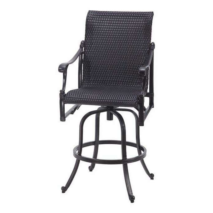 Gensun Michigan Woven Swivel Bar Stool 70140007