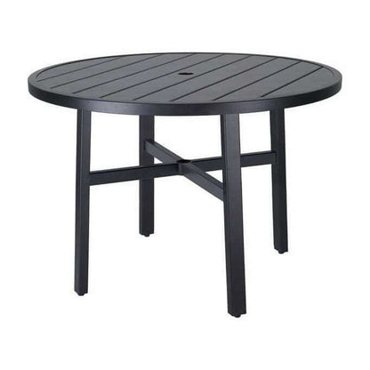 Gensun Plank 53" Round Dining Table 11460A53