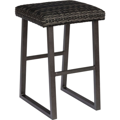 Woodard Harper Wicker Backless Bar Stool S508089