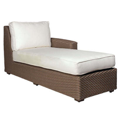 Woodard Augusta Wicker Chaise Sectional (Left Arm) S592041L