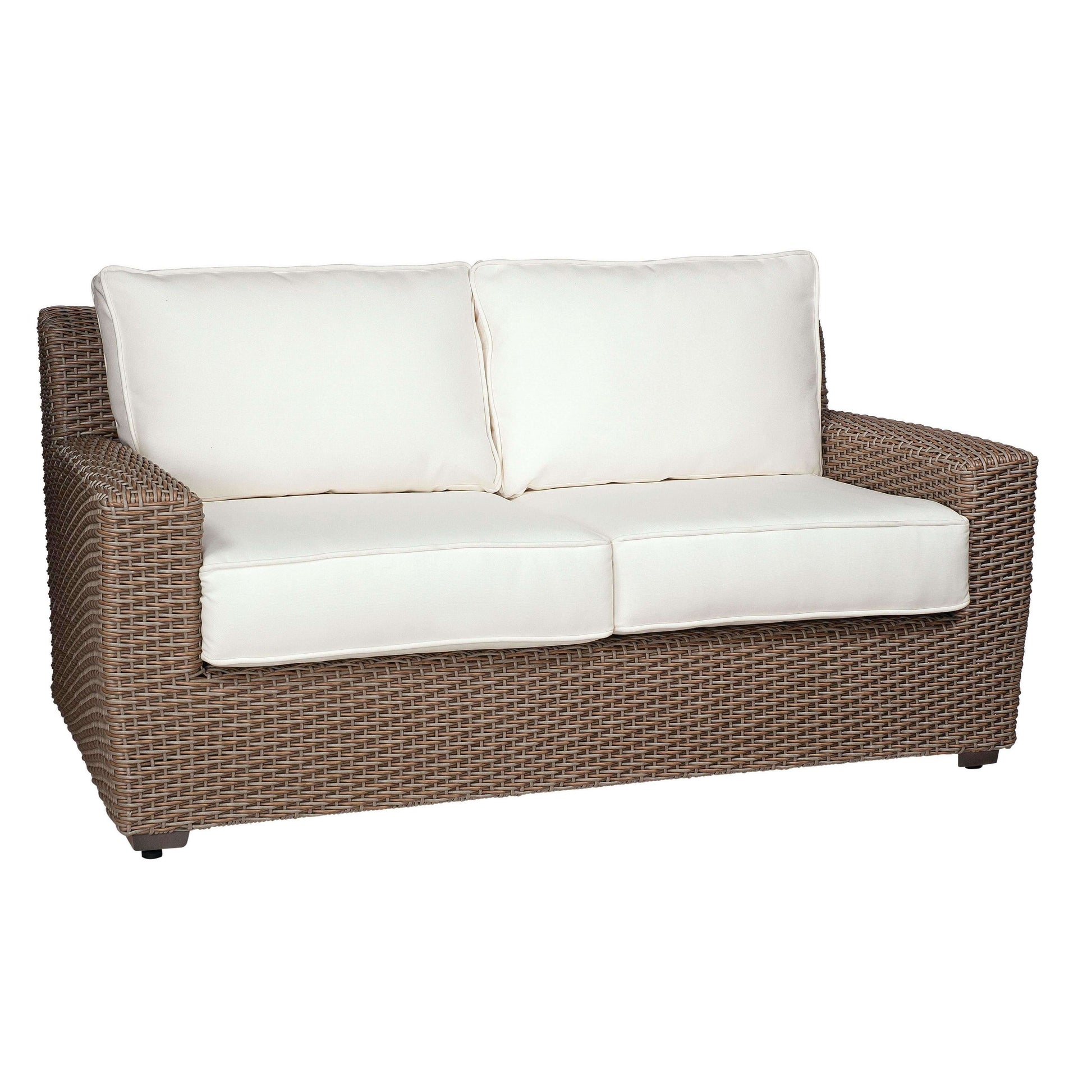 Woodard Augusta Wicker Love Seat Replacement Cushion CU592021