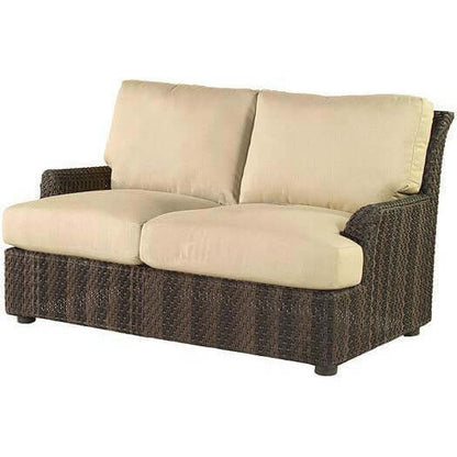 Woodard Aruba Wicker Love Seat S530021