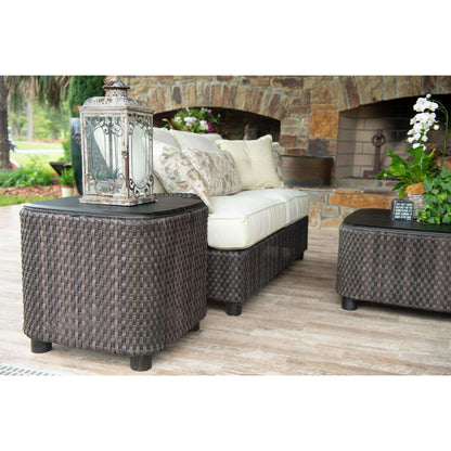 Woodard Aruba Wicker Love Seat S530021