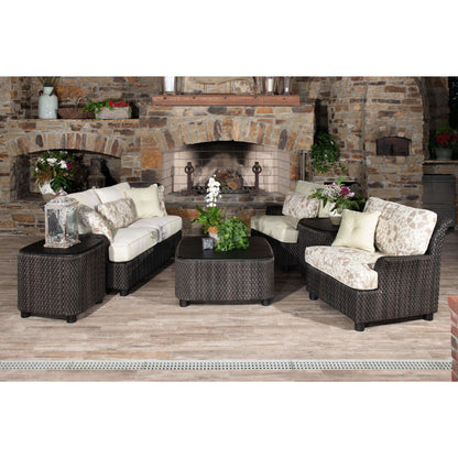 Woodard Aruba Wicker Love Seat S530021