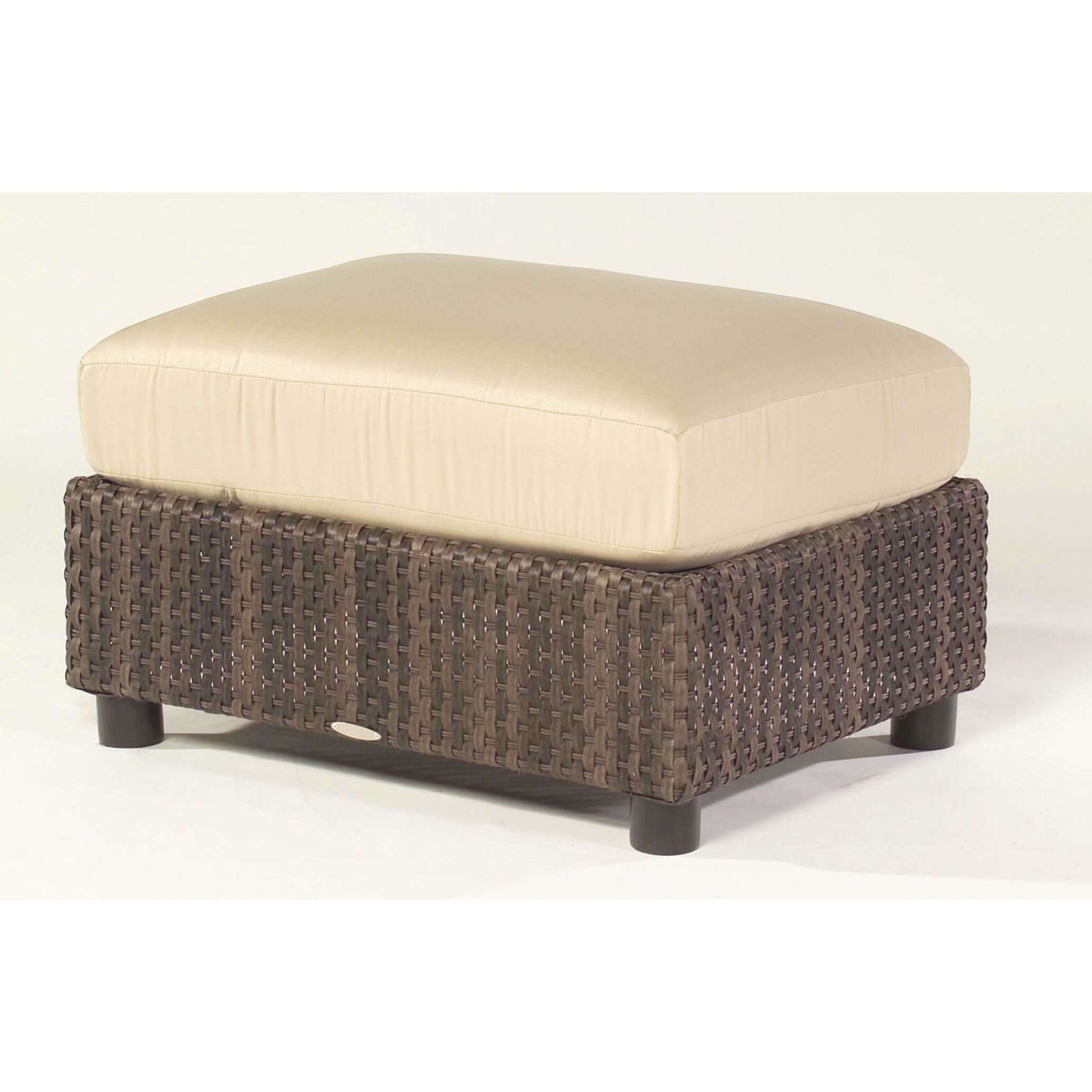 Woodard Aruba Wicker Ottoman Replacement Cushion CU530005