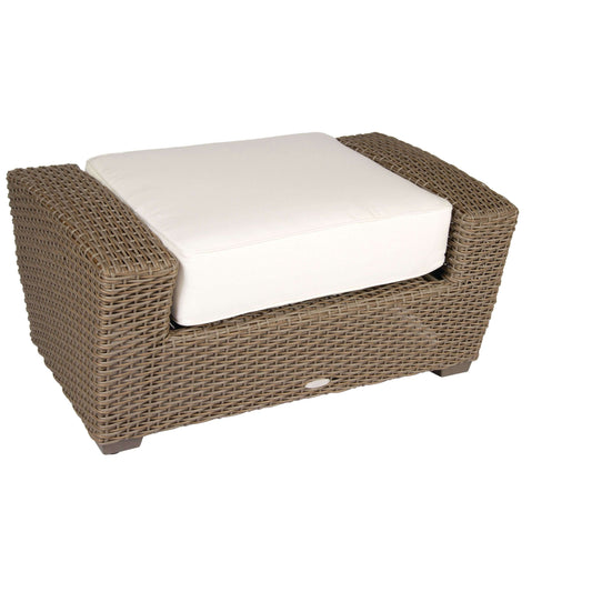 Woodard Augusta Wicker Ottoman Replacement Cushion CU592005