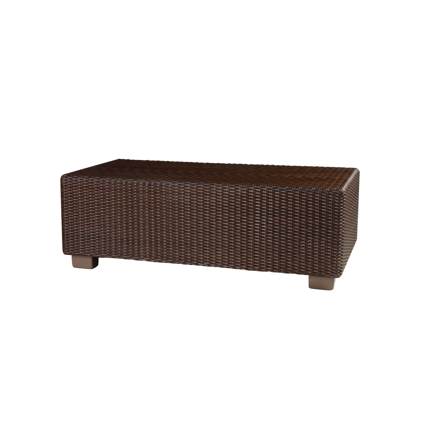 Woodard Montecito Wicker Rectangular Coffee Table S511213