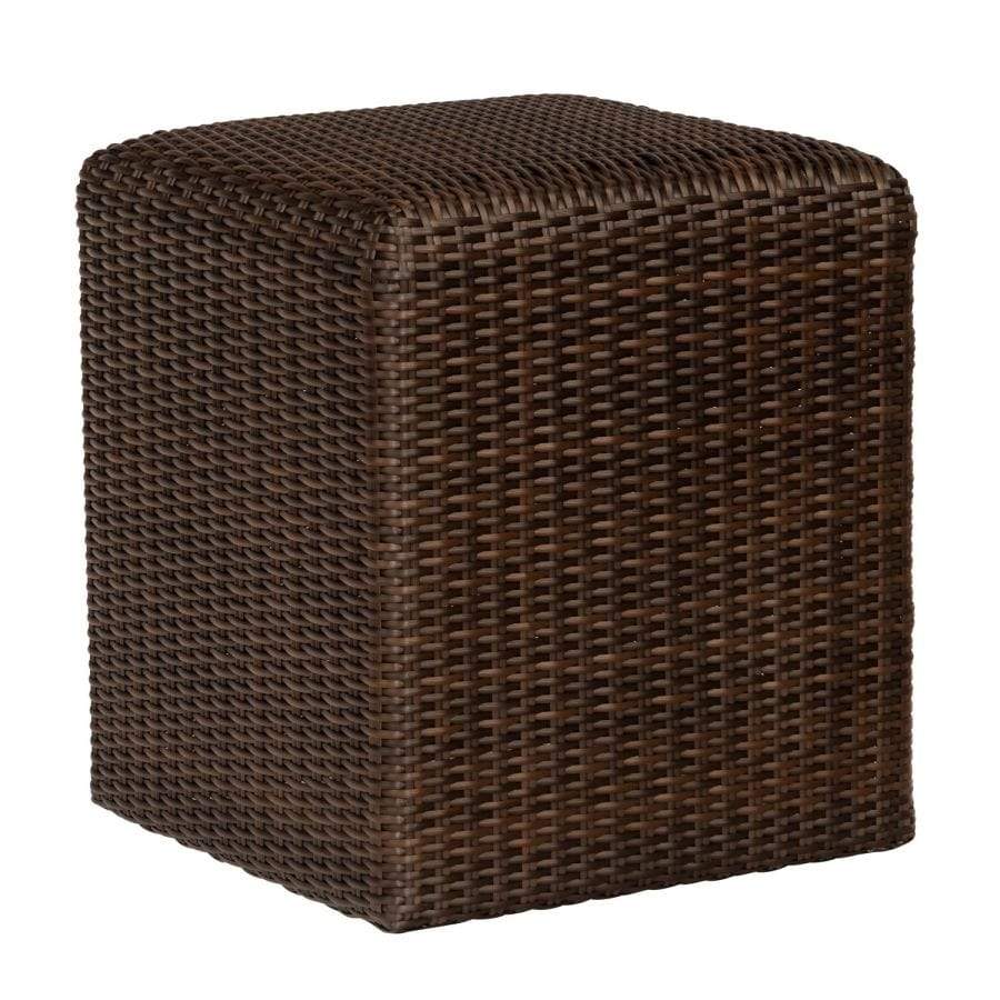 Woodard Montecito Wicker Reticulated Cube S511921