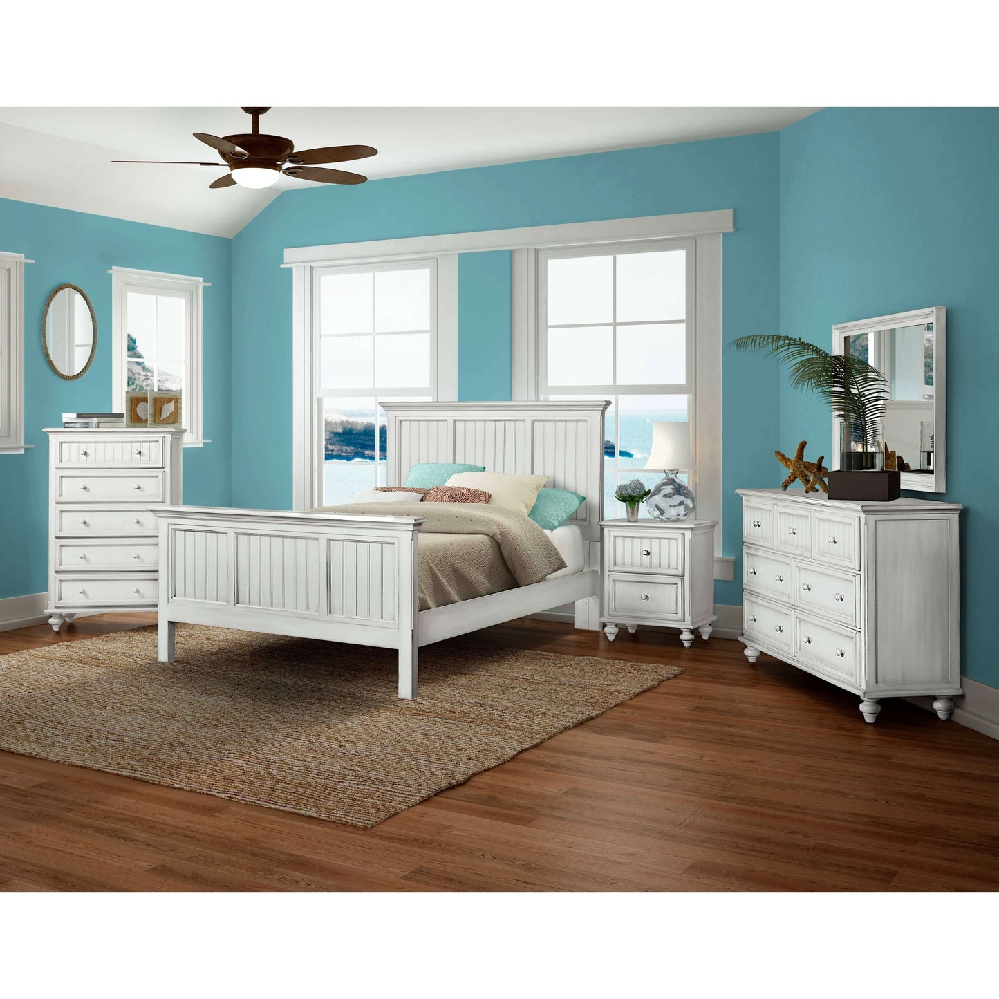 Sea Winds Trading Monaco King Bed B818KBED