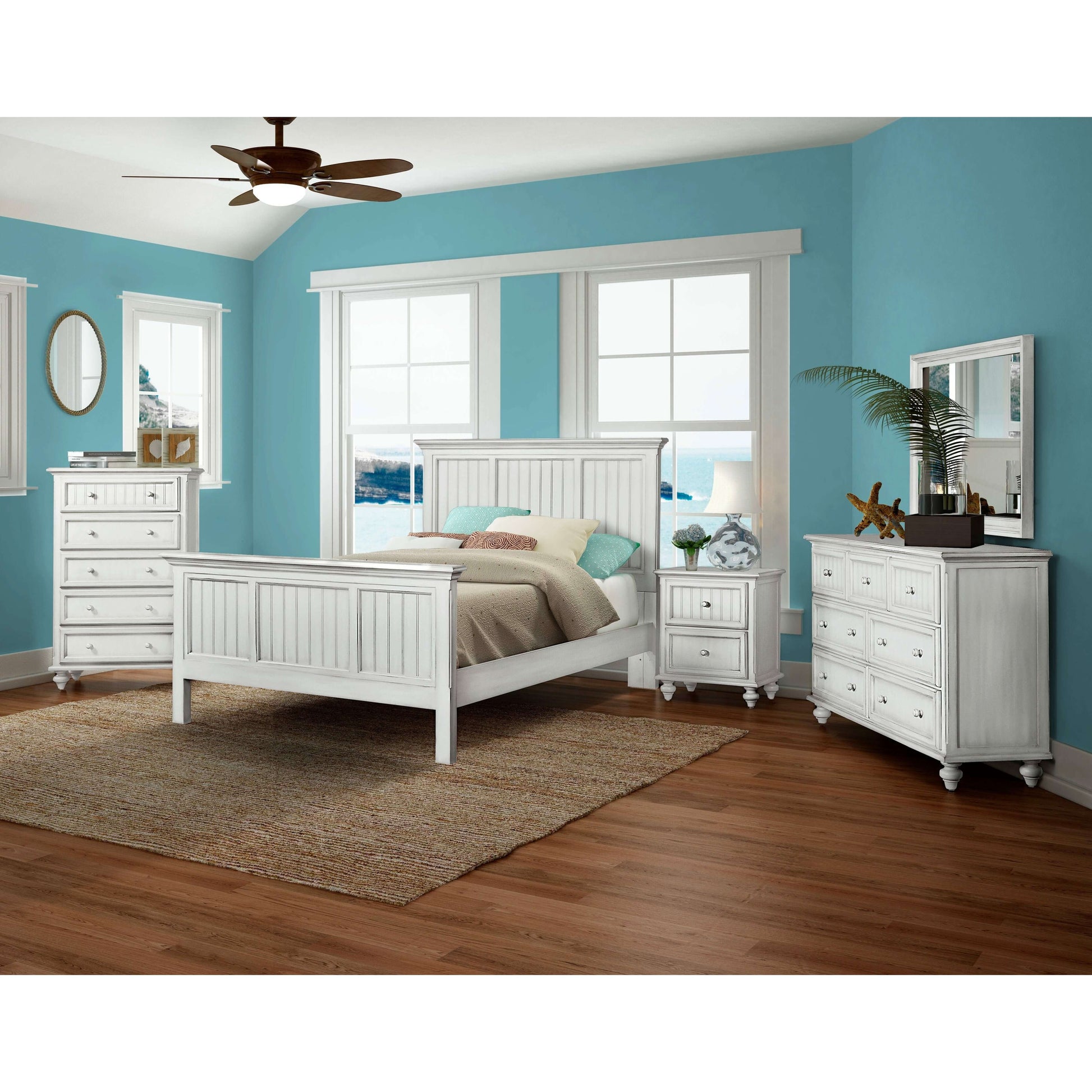 Sea Winds Trading Monaco Queen Bed B818QBED