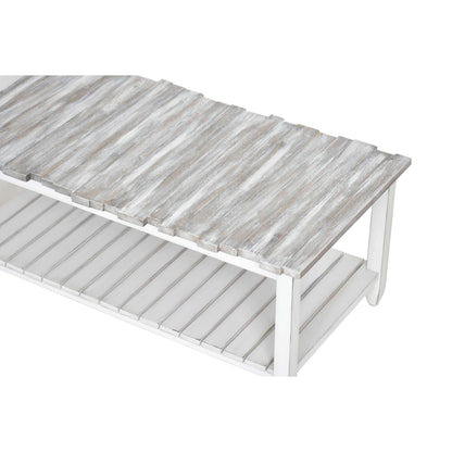 Sea Winds Trading Picket Fence Coffee Table B78203