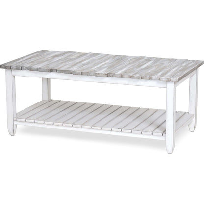 Sea Winds Trading Picket Fence Coffee Table B78203