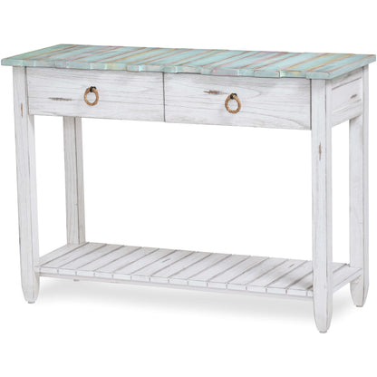 Sea Winds Trading Picket Fence Console Table B78204