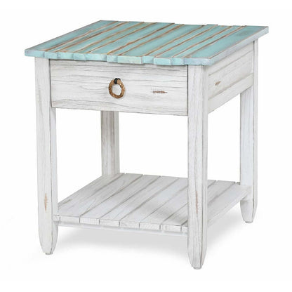 Sea Winds Trading Picket Fence End Table B78202