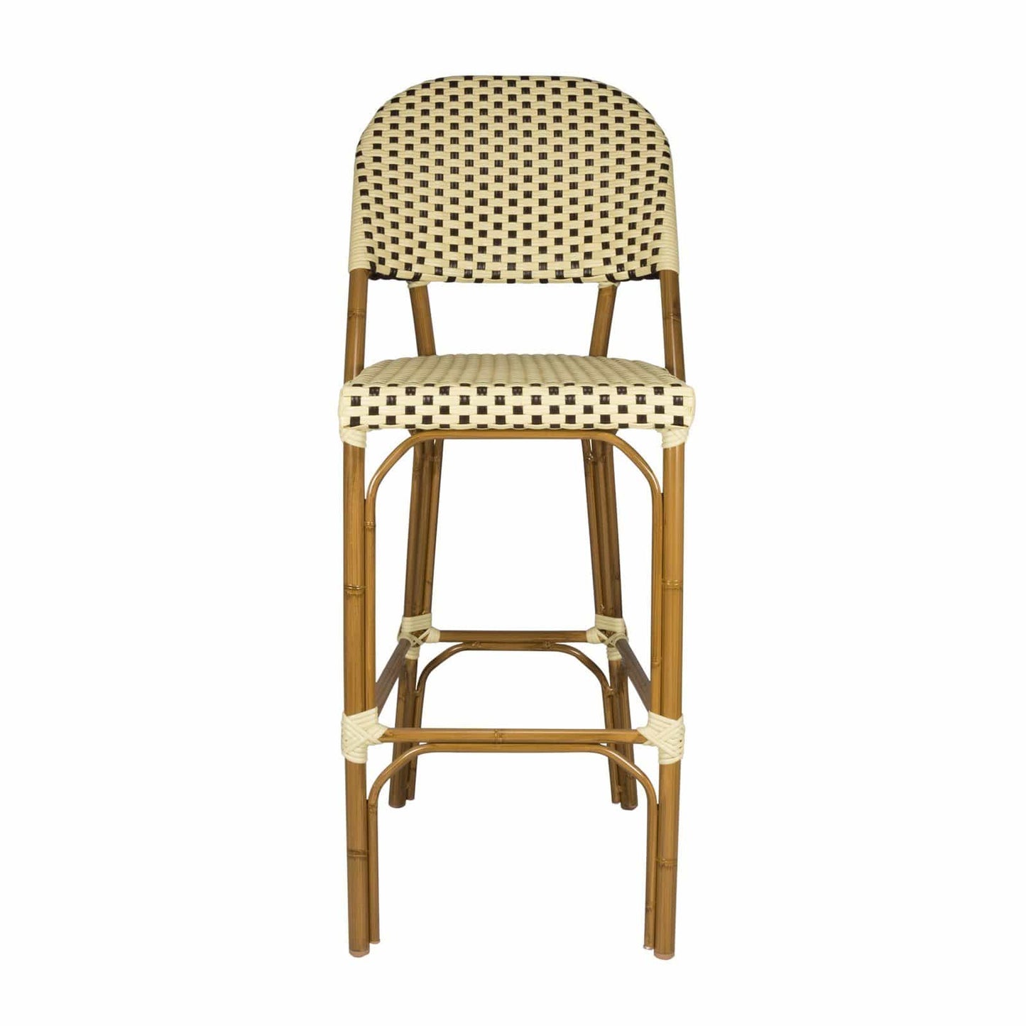 Source Furniture Paris Wicker Bar Side Armless Chair SF-2203-172