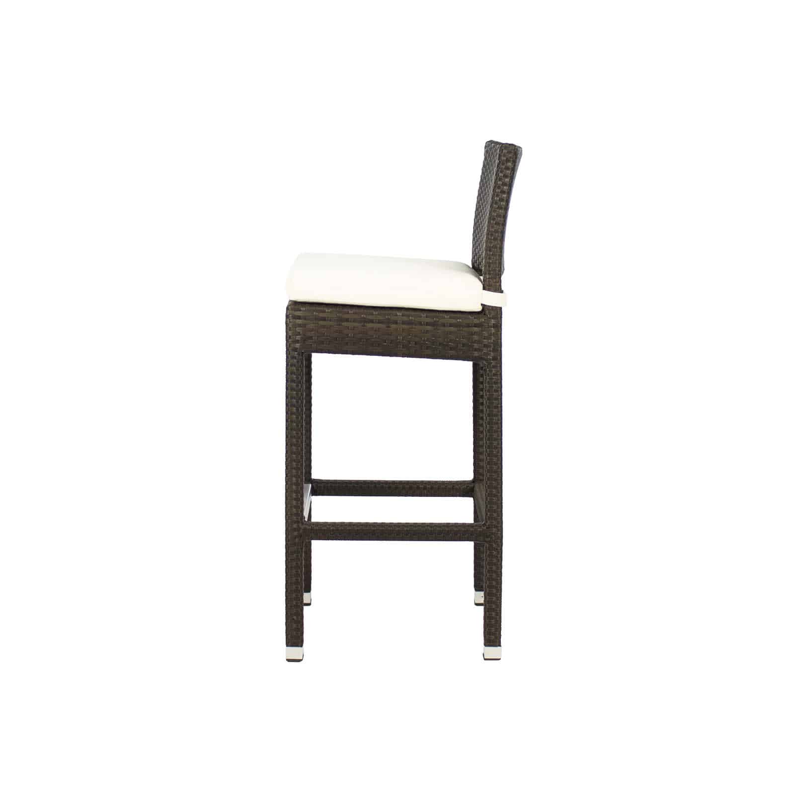 Source Furniture Zen Wicker Bar Side Armless Chair SF-2002-172