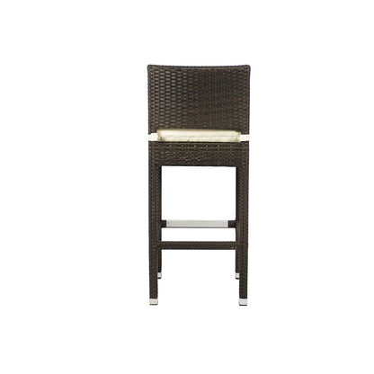 Source Furniture Zen Wicker Bar Side Armless Chair SF-2002-172