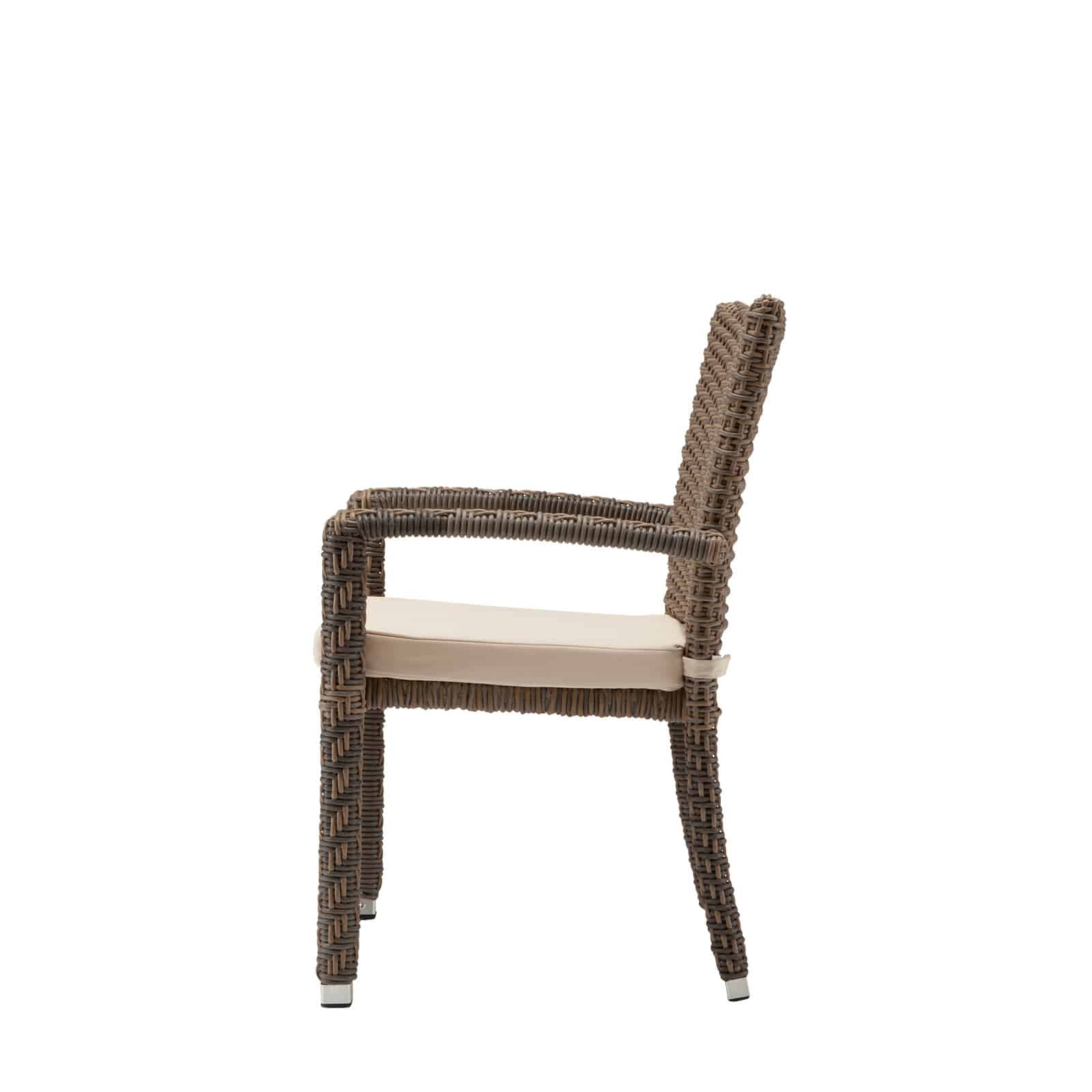 Source Furniture Zen Wicker Dining Arm Chair SF-2002-163