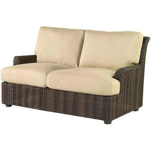 Woodard Aruba Wicker Loveseat & Chair Lounge Set