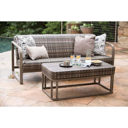 Woodard Reunion Wicker Sofa S648031