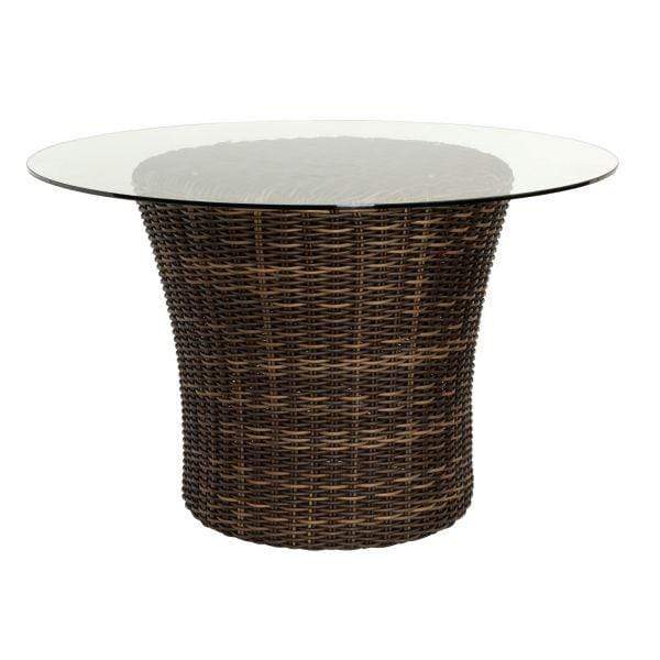 Woodard Sonoma 48" Round Dining Base with Glass Top S561601