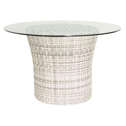 Woodard Sonoma 48" Round Dining Base with Glass Top S561601